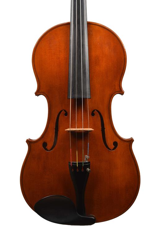 Front of 1984 viola by Rowan Armour-Brown