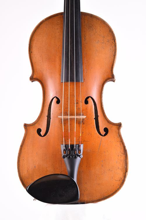 Antique German violin circa 1920 front