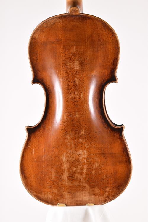 Caussin school violin back