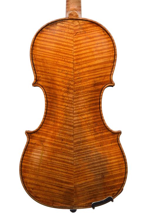 Emiliani fine Italian violin back