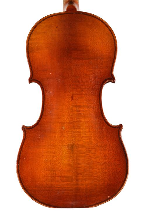 Czech antique violin back