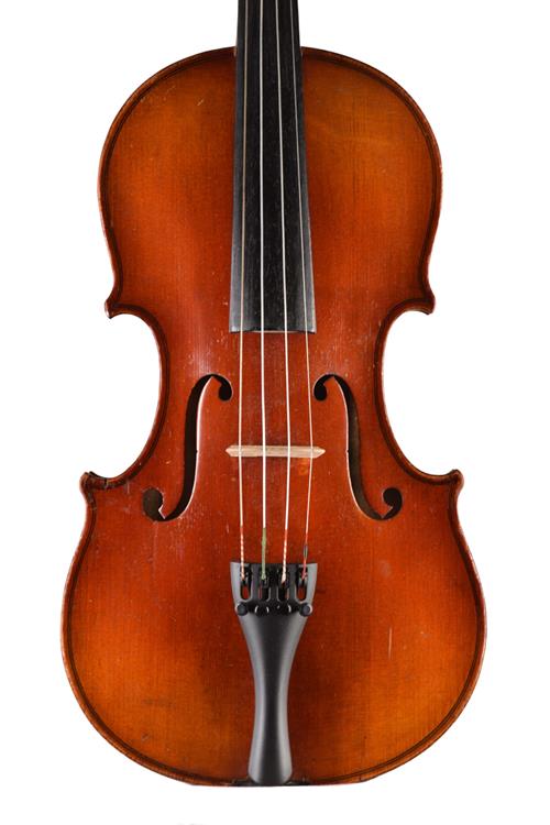 Czech antique violin front