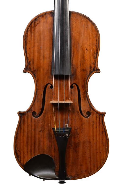 Scottish antique violin fiddle for sale front