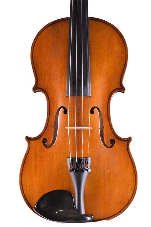 Antique German violin 1930s front