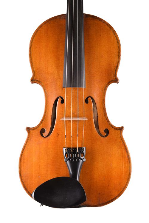 Fine antique Scottish violin James Hardie front