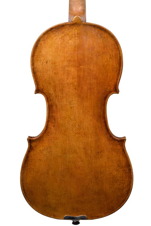 Matthew Fenge Testore violin back
