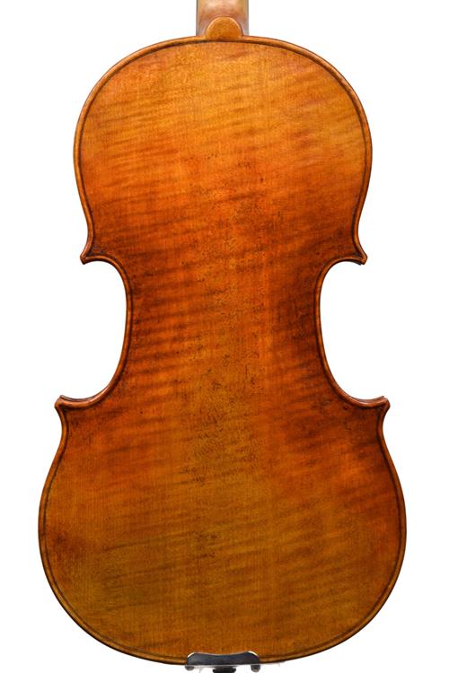 Matthew Fenge Stradivari violin back