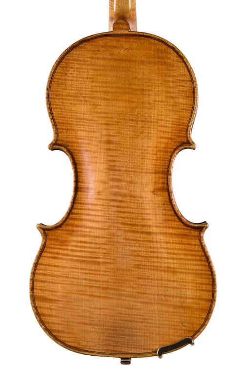 Walter Plain Glasgow violin back