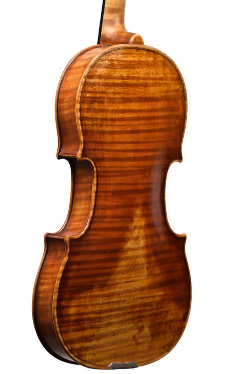 Violin by Gareth Ballard side view