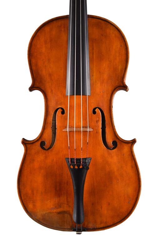 F.H. Longson English antique viola front