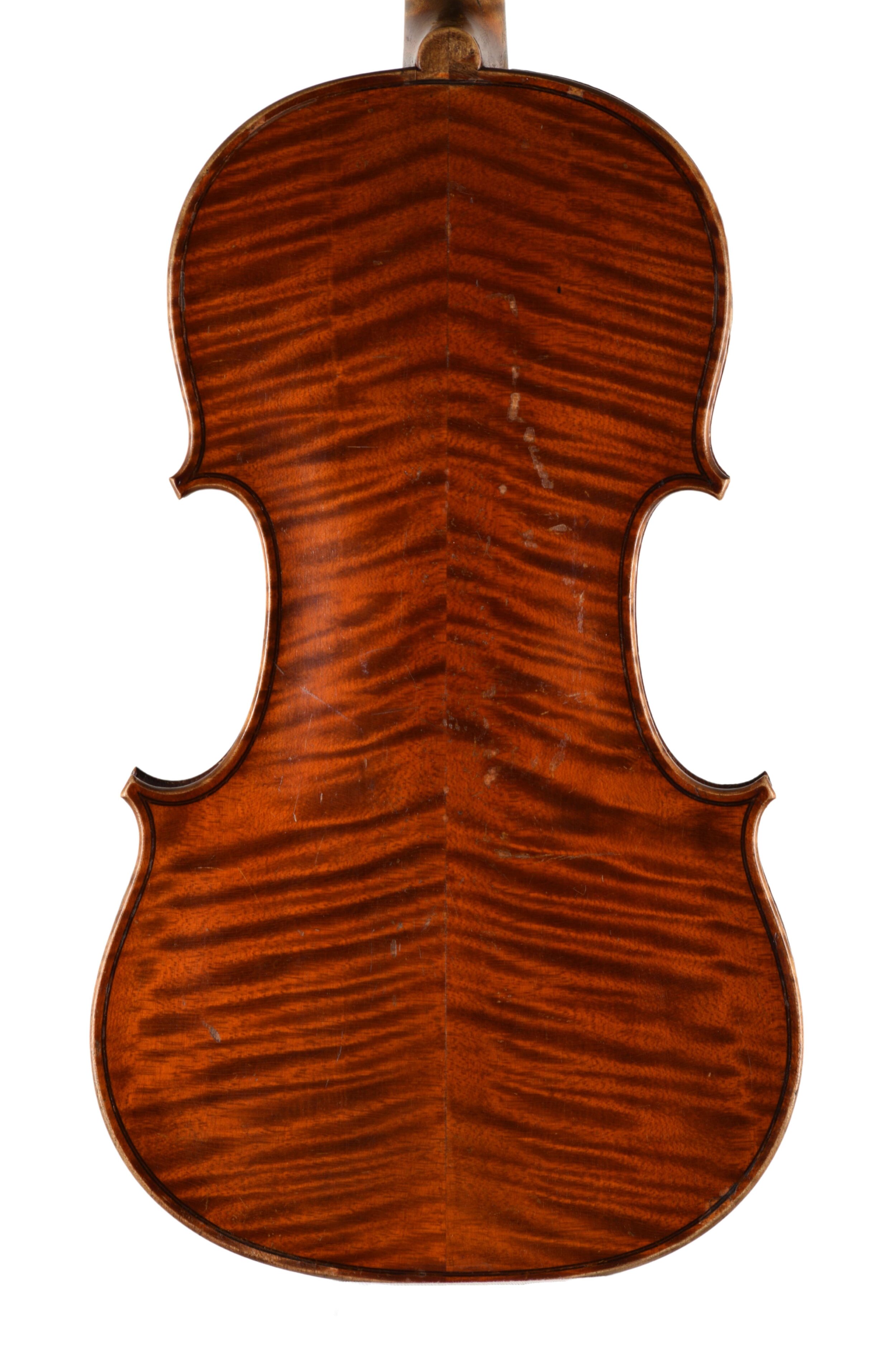 Mirecourt antique viola back
