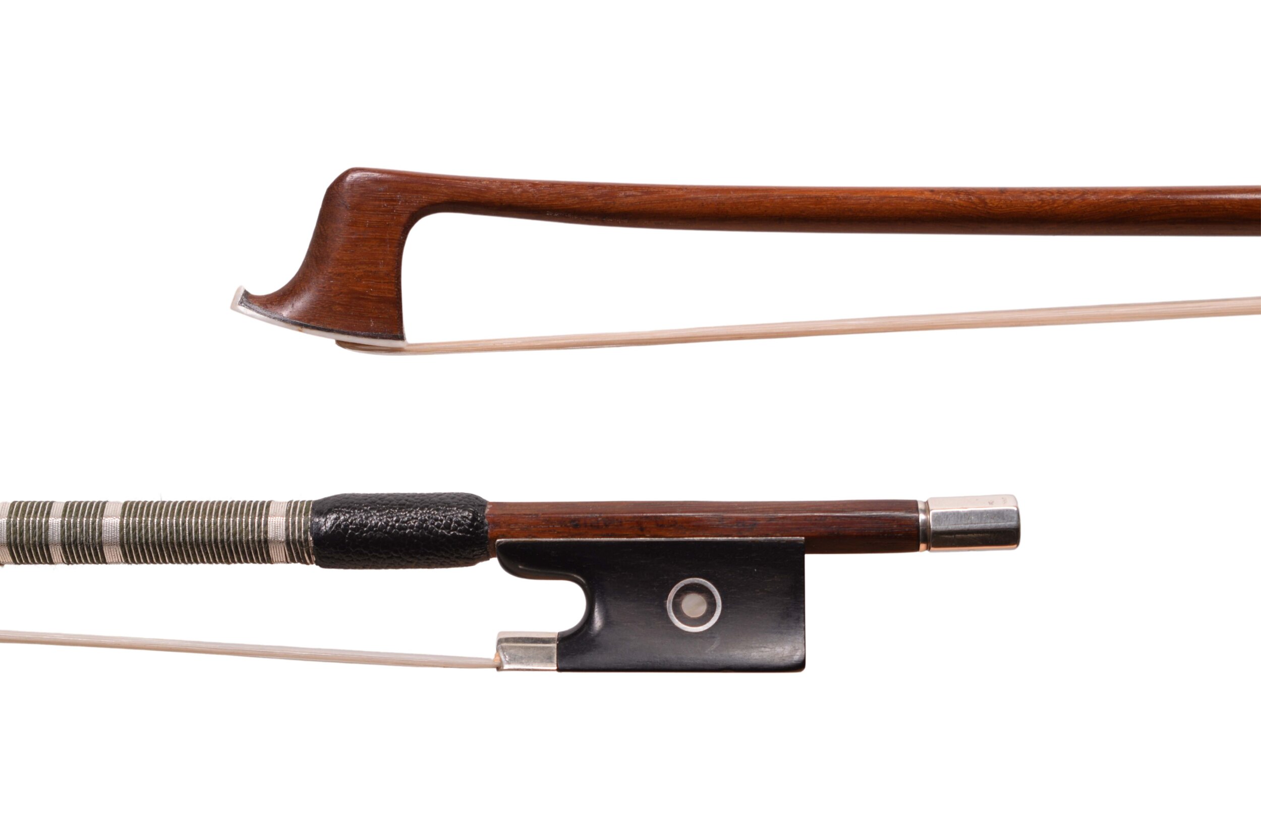 Buthod fine French violin bow frog