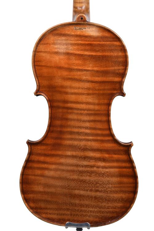 Paul Bailly Paris 1889 violin back