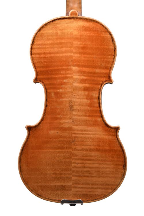 Linus Andersson Stradivari model violin back