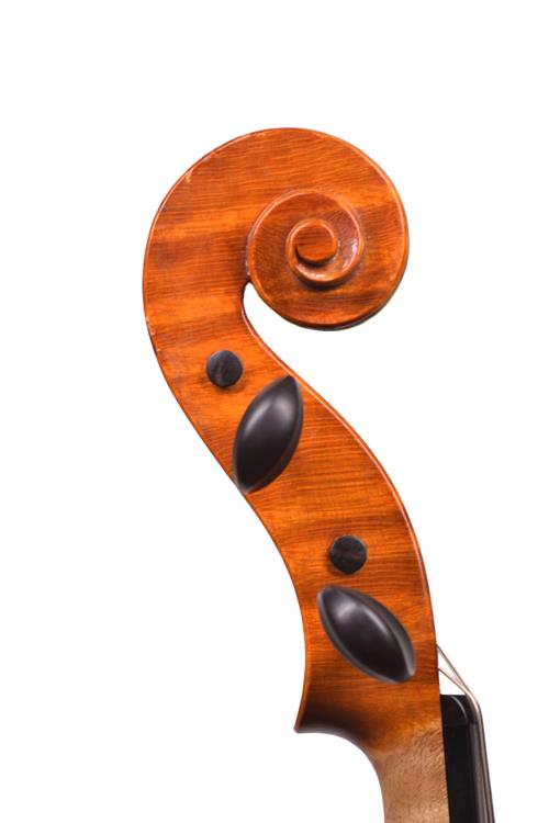 Gasparo da Salo violin scroll