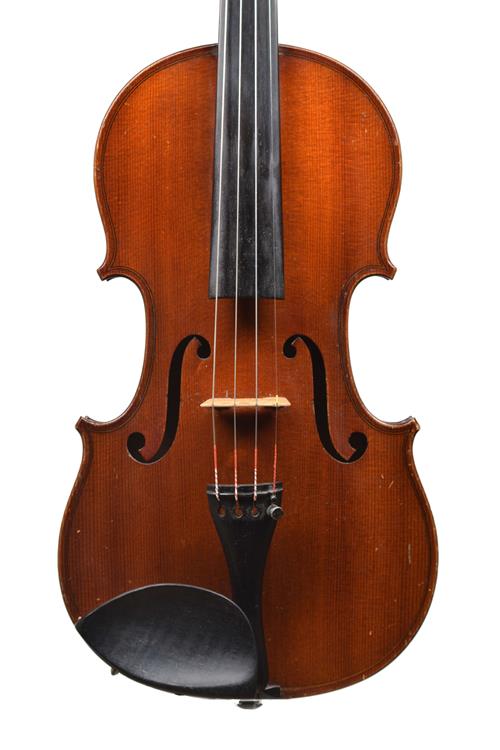 Mirecourt France violin 1900 front