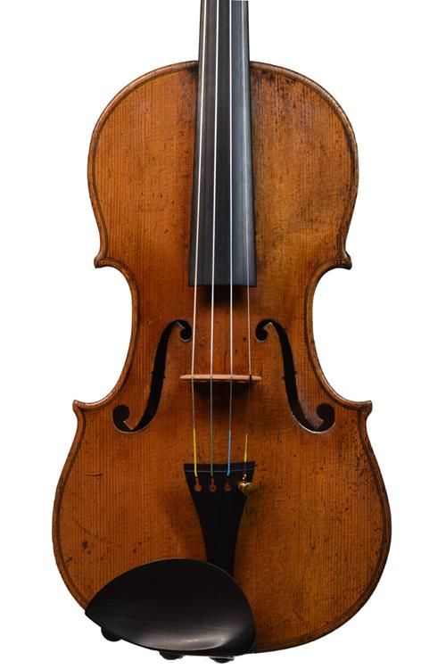 Antique Saxon violin circa 1880 front