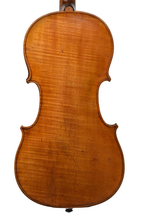German violin circa 1850 back