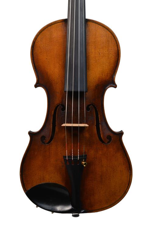 Czech del Gesu model violin front