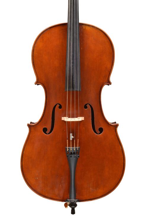 Front of the Stradivari model cello by the Jay ...