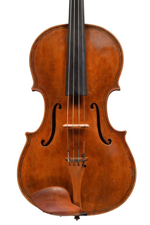 Front of 2015 viola by Nikola Popara showing da...