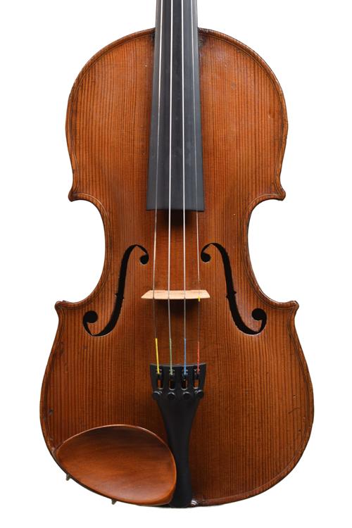 Front of violin by Alexander Murdoch