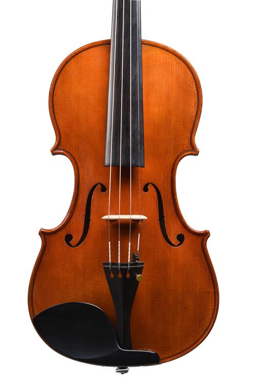 Front of Caroline Campbell violin modelled afte...