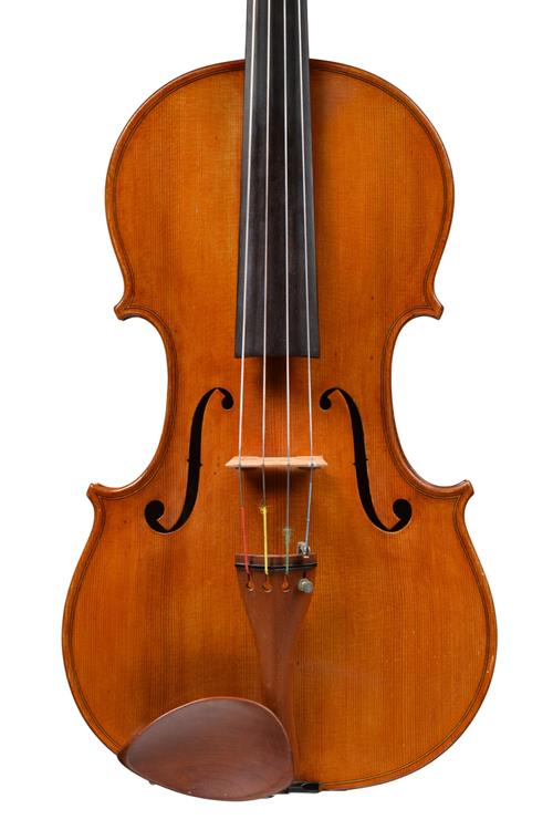 Front of 16 inch viola made by Ian Highfield in...