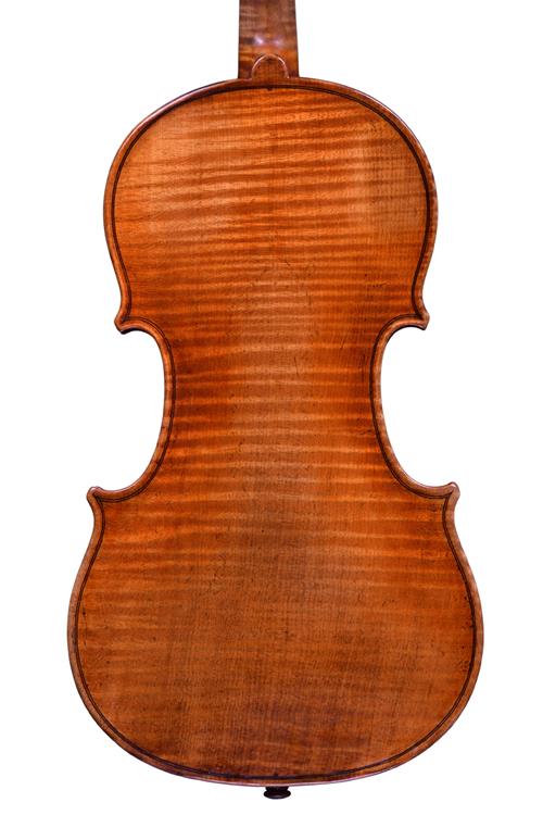 Giuseppe Rocca 1845 violin back