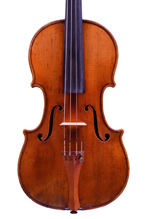 Giuseppe Rocca violin front 1845