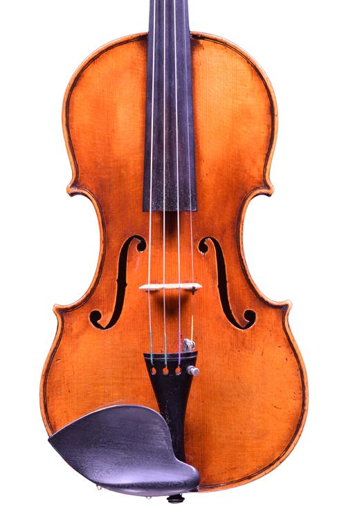 Frederick William Chanot violin front 