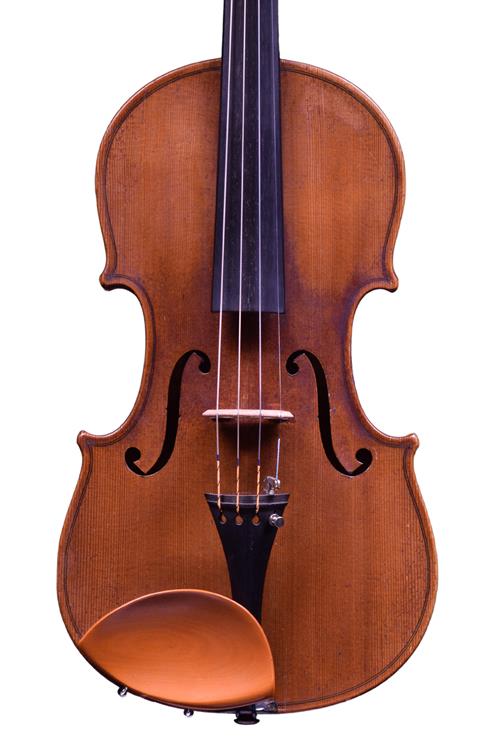 Caussin school violin front