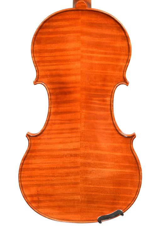 Christian Muller violin back