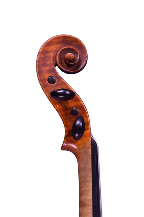 James Hardie violin scroll