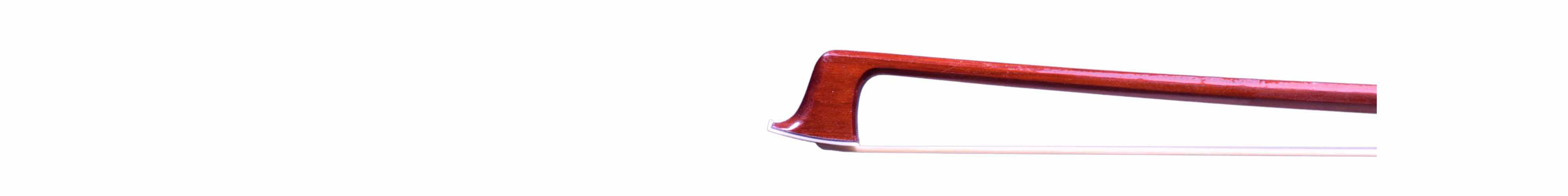 Viola bow by Heleomar Cirilo, Brazil, circa 2010