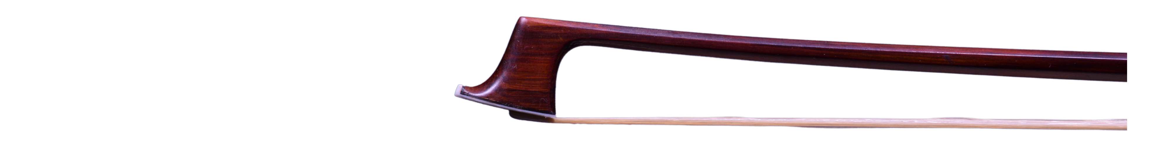 Violin bow branded Warrender