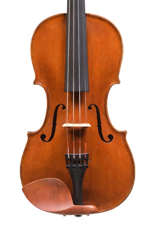 Young violin front