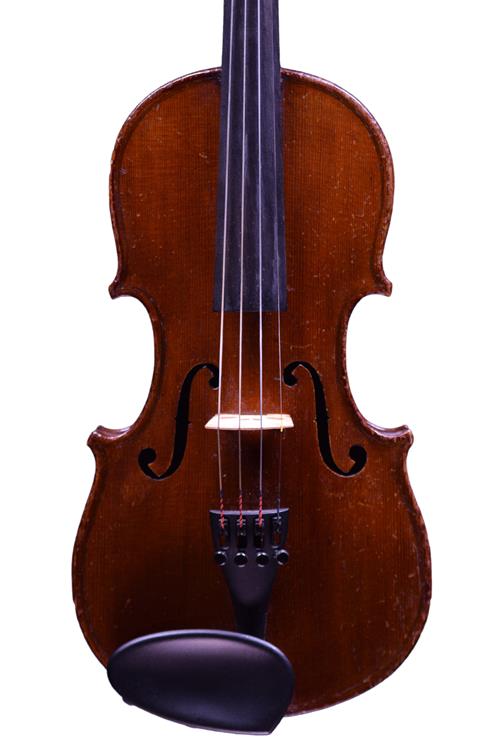 Saxon half size violin front