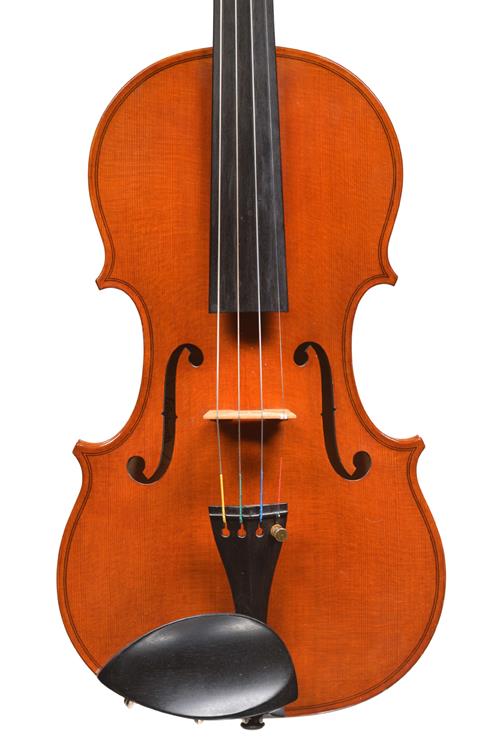 Bowers violin front 