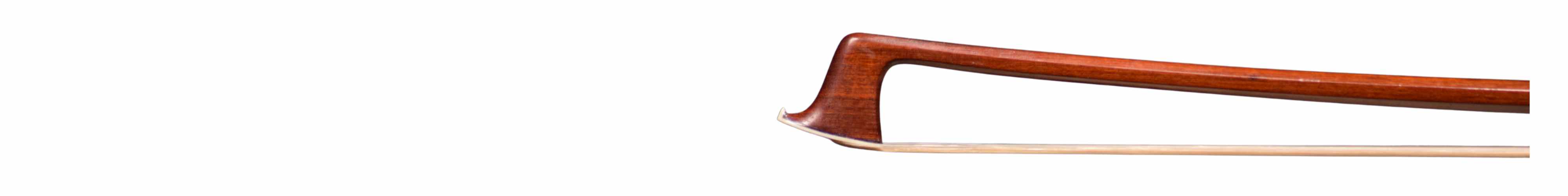 Viola bow by Eugène Cuniot-Hury, Mirecourt, circa 1890