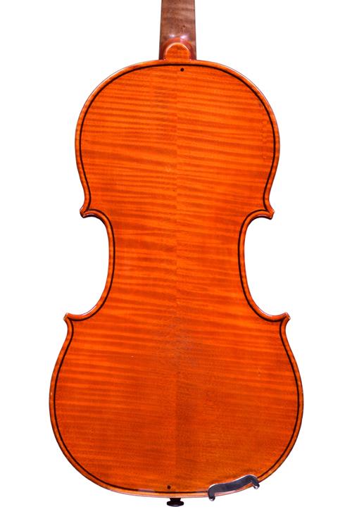 Back of violin by Geza Vadon made in Hungary