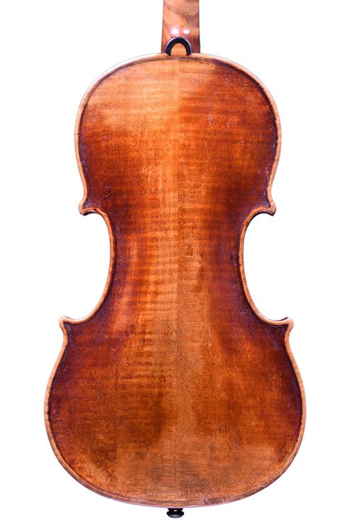 Bernard Simon Fendt violin back