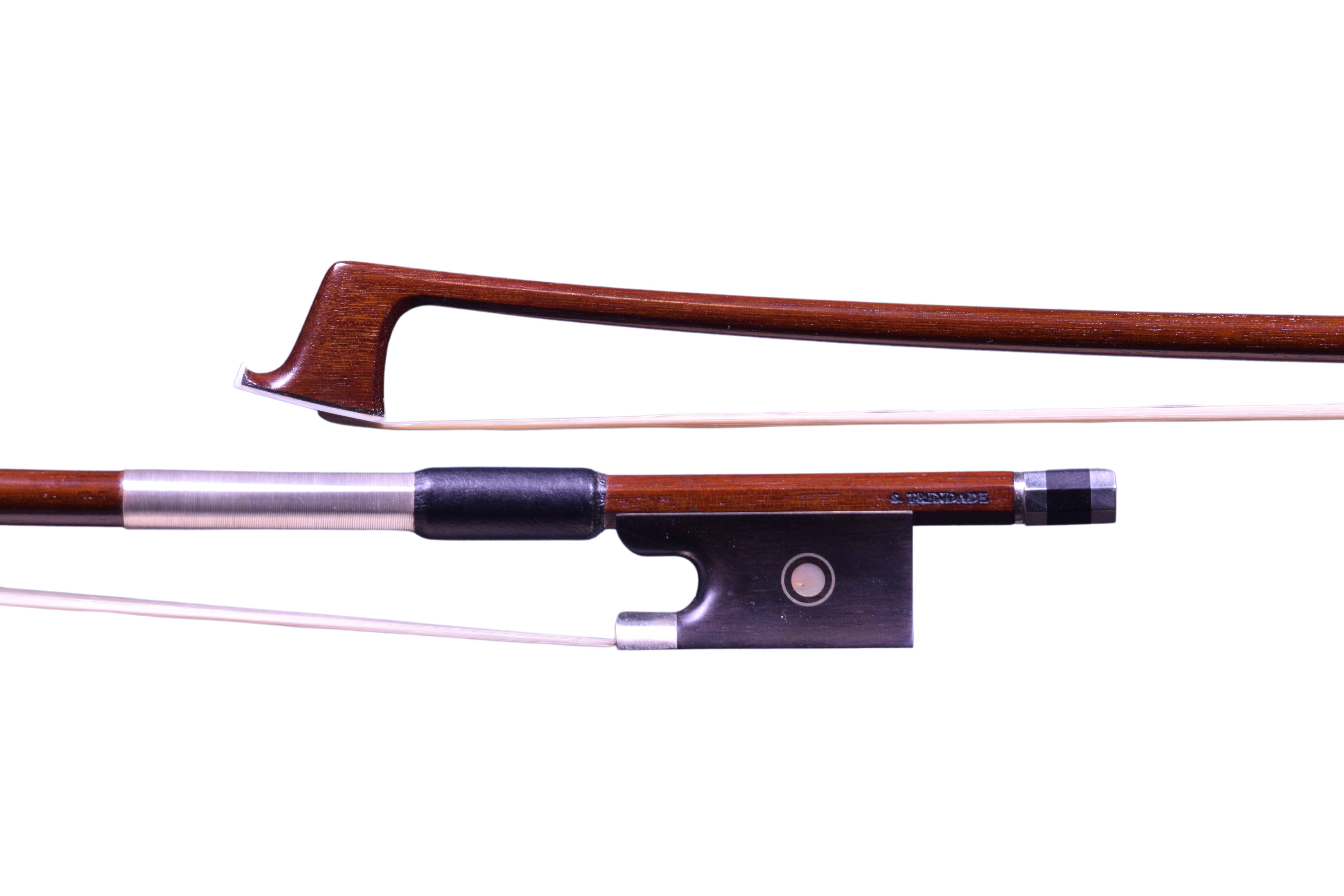 S. Trindade violin bow frog and head