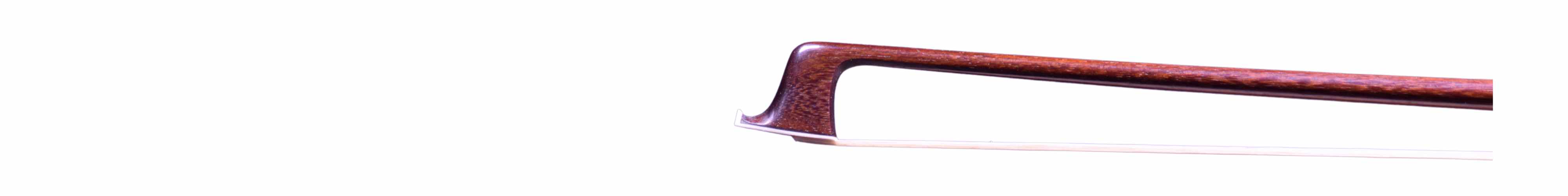 Violin bow by Fornaciari Junior, Brazil, 2025