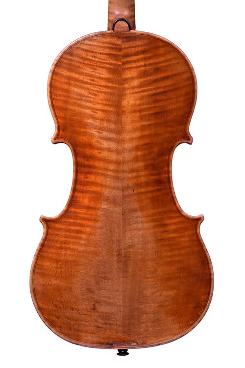 James Briggs violin back