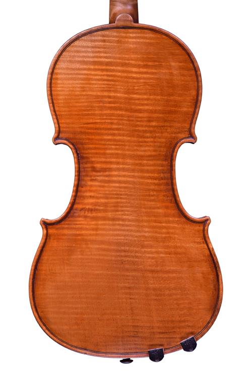 Back of Honore Derazey violin