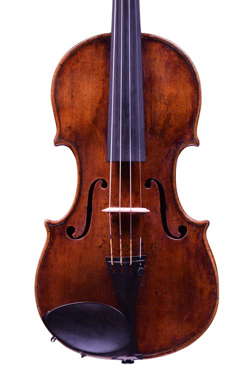 Pietro Guaneri of Venice violin front 