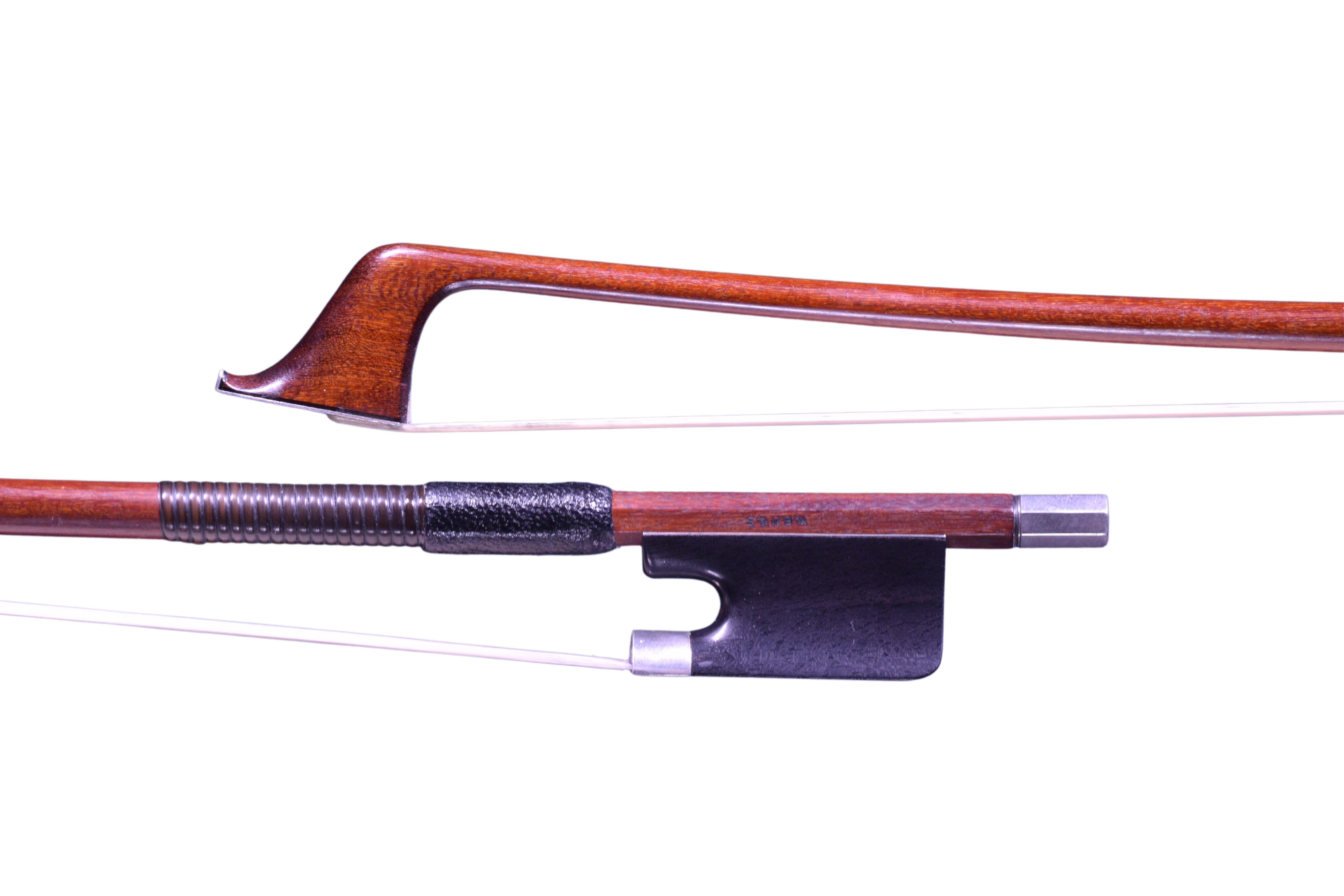 Hill cello bow frog and head