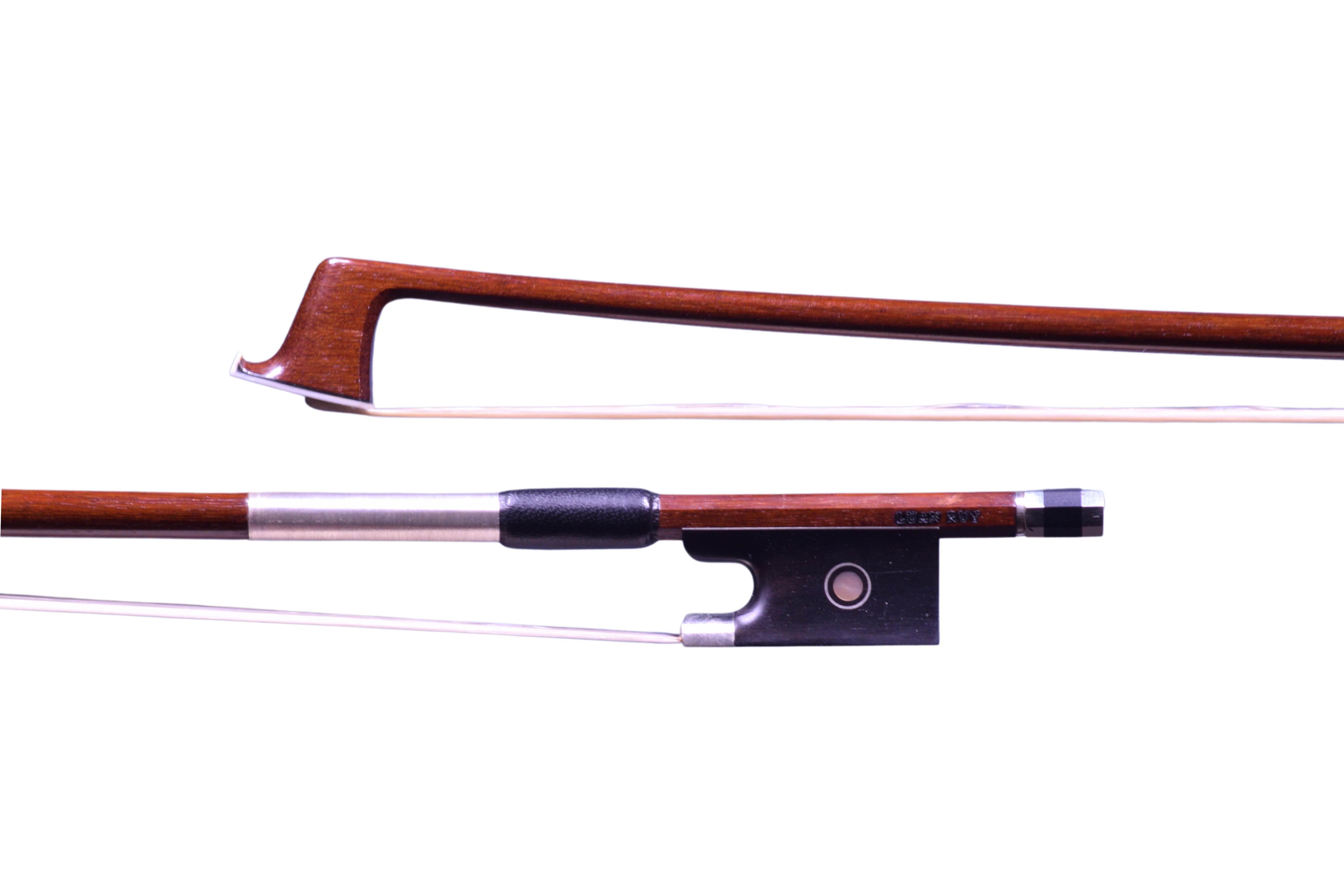 Frog and head of Luan Ruy violin bow 