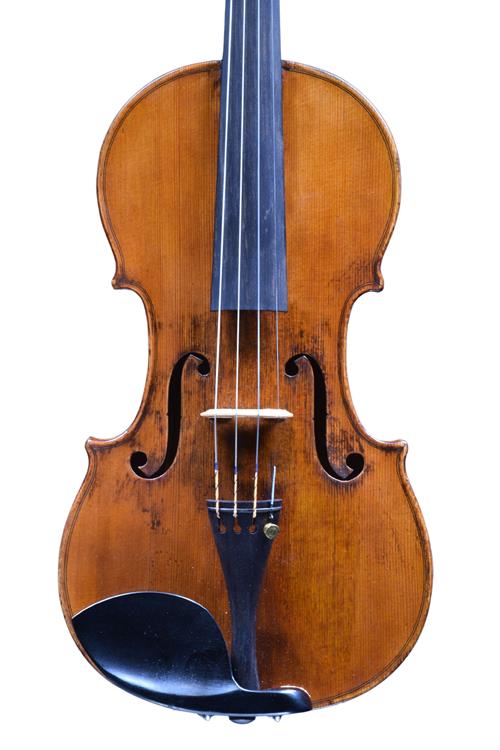 Francois Barbe violin front